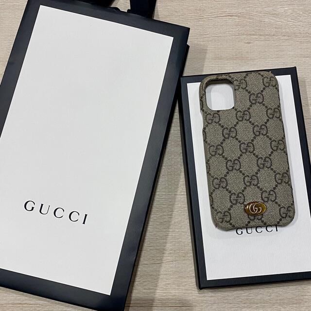 Gucci(グッチ)のGUCCI iPhone11 スマホケース スマホ/家電/カメラのスマホアクセサリー(iPhoneケース)の商品写真