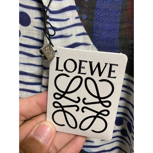 LOEWE(ロエベ)の【新品未使用】LOEWE ロエベ ロングシャツ サイズL 新品タグ付き メンズのトップス(シャツ)の商品写真