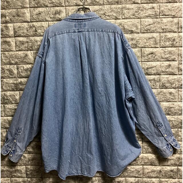 POLO RALPH LAUREN(ポロラルフローレン)の【限界値下げ＊希少】ラルフローレン XXLサイズBIG shirt   メンズのトップス(シャツ)の商品写真