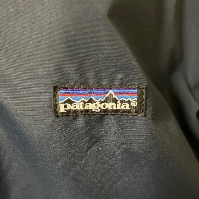 patagonia(パタゴニア)のパタゴニア　シェルドシンチラ　USA製　ネイビー×エメラルド　S〜Mサイズ メンズのジャケット/アウター(ナイロンジャケット)の商品写真