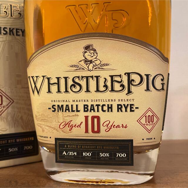 タカ様専用【送料無料】WHISTLEPIG SMALL BATCH RYE 食品/飲料/酒の酒(ウイスキー)の商品写真