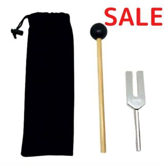【新品・30％OFF】4096Hz 音叉 チューナー ラバーマレット 浄化(その他)