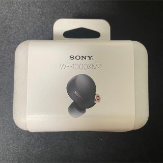 ソニー(SONY)のSONY フルワイヤレスイヤホン ブラック WF-1000XM4 BM(ヘッドフォン/イヤフォン)