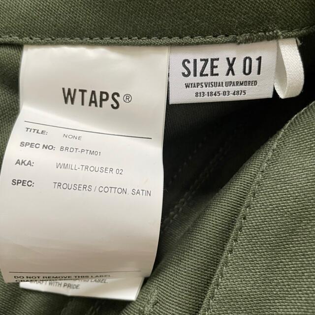 【Sサイズ】 WTAPS WMILL TROUSER 02 TROUSERS