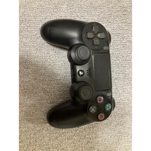 PlayStation4(プレイステーション4)のPlayStation 4 ジェット・ブラック 500GBCUH-2000AB エンタメ/ホビーのゲームソフト/ゲーム機本体(家庭用ゲーム機本体)の商品写真