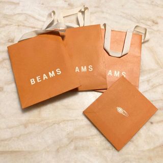 ビームス(BEAMS)のビームス  ショップ袋　ショッパー　ギフト　プレゼント　4点(ショップ袋)