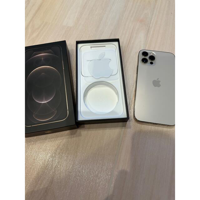 国内外の人気！ pro Iphone12 - iPhone 256 Gold SIMフリー