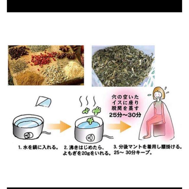 ★ヨモギ蒸し専用座浴*入浴剤9種の漢方と薬草粉末タイプ230g×2個-子宮健康用 3