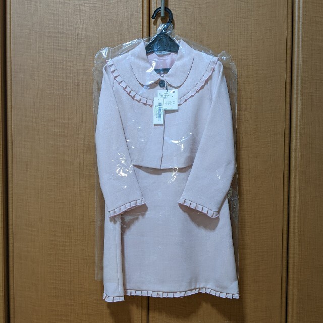 Fusen-Usagi(フーセンウサギ)のフーセンウサギ ジャケット ジャンパースカート 120cm キッズ/ベビー/マタニティのキッズ服女の子用(90cm~)(ドレス/フォーマル)の商品写真