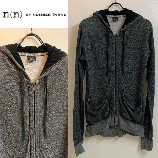 n(n) NUMBER (N)INE ナンバーナイン ダブルジップパーカー 2