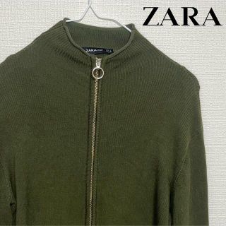 ザラ(ZARA)のZARA ニット 深緑(ニット/セーター)