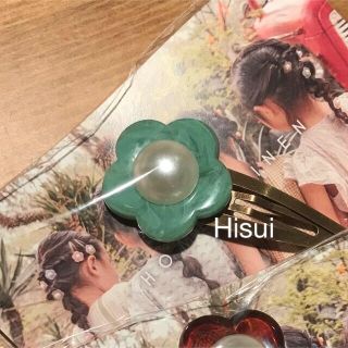 【HOME & LINEN】Flower - Hair clip (バレッタ/ヘアクリップ)