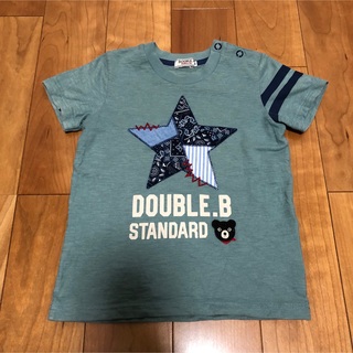 ダブルビー(DOUBLE.B)のミキハウス　ダブルビー　ペイズリー　半袖Tシャツ　90(Tシャツ/カットソー)