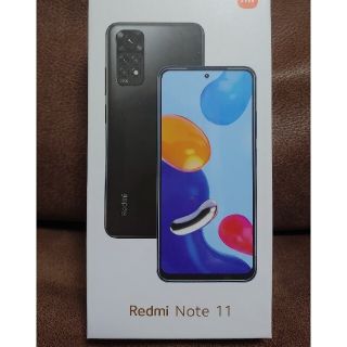 アンドロイド(ANDROID)のXiaomi  Redmi Note 11 starblue(スマートフォン本体)