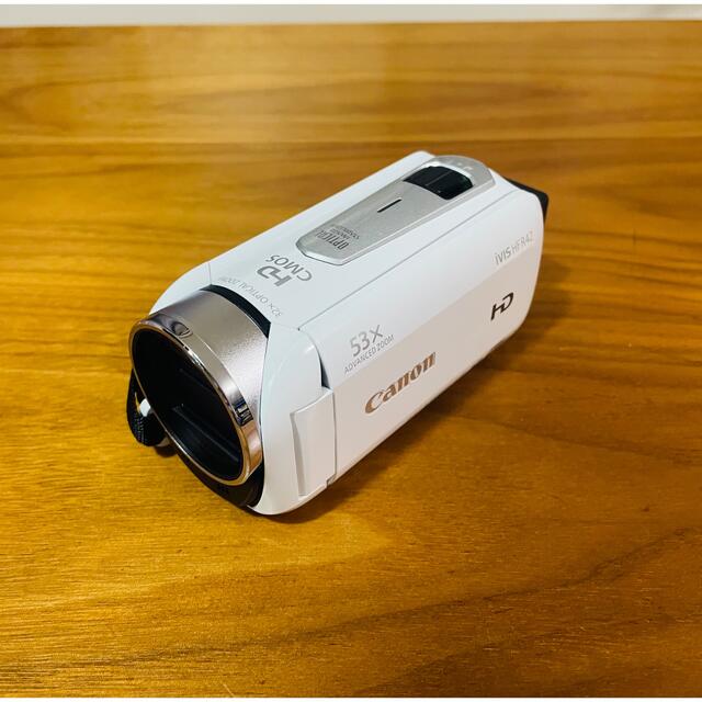 Canon デジタルビデオカメラ iVIS HF R42 光学32倍ズームの通販 by