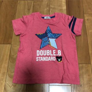 ダブルビー(DOUBLE.B)のミキハウス　ダブルビー　ペイズリー　半袖Tシャツ　100(Tシャツ/カットソー)