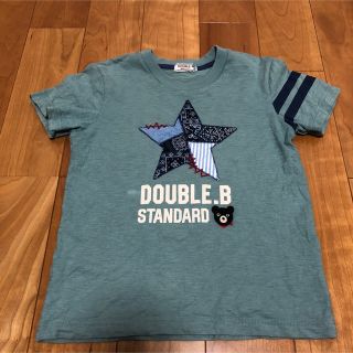 ダブルビー(DOUBLE.B)のミキハウス　ダブルビー　ペイズリー　半袖Tシャツ　120(Tシャツ/カットソー)