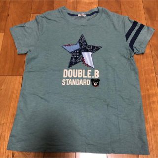 ダブルビー(DOUBLE.B)のミキハウス　ダブルビー　ペイズリー　半袖Tシャツ　大人　S 親子コーデ(Tシャツ(半袖/袖なし))