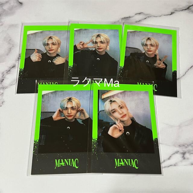 Stray Kids MANIAC ソウルコン グッズ ヒョンジン ポラロイド