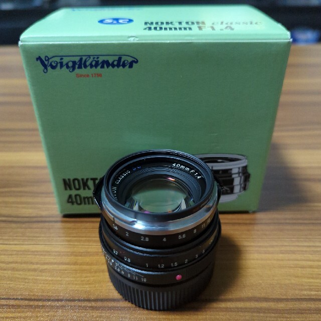 Voigtlander NOKTON CLASSIC 40mm F1.4 単焦点