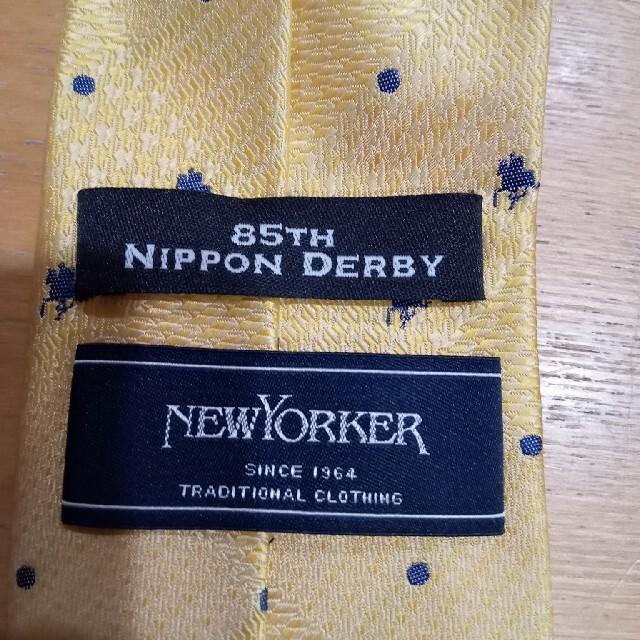NEWYORKER(ニューヨーカー)の非売品 JRA 第85回 日本ダービー記念ネクタイ メンズのファッション小物(ネクタイ)の商品写真