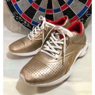 リーボック(Reebok)の良品　Reebok EASYTONE  24.5cm  ゴールド(ウォーキング)