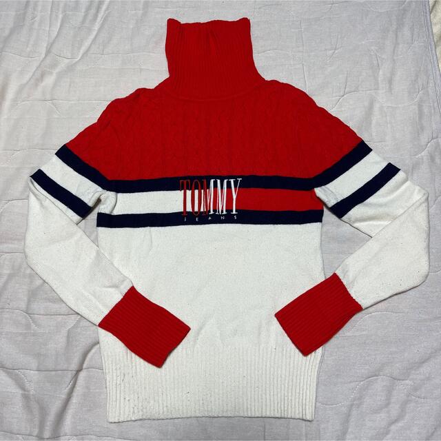 TOMMY HILFIGER(トミーヒルフィガー)のトミージーンズ　タートルセーター レディースのトップス(ニット/セーター)の商品写真