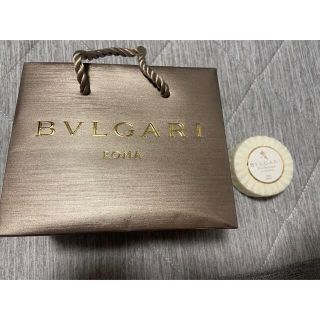 BVLGARI ブルガリ　石鹸　ショッパー付き　☆プレゼントに(ボディソープ/石鹸)