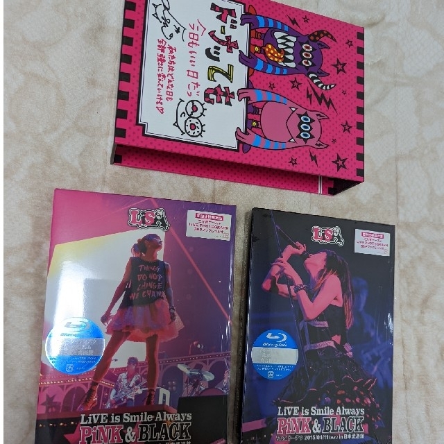 LiSA PINK&BLACK 日本武道館 blu-ray 収納 box 希少