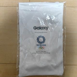 スマホ用巾着袋　Galaxy(その他)