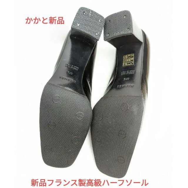 Aランク ピカピカ新品仕上⭐エルメスHERMESシェーヌダンクル パンプス