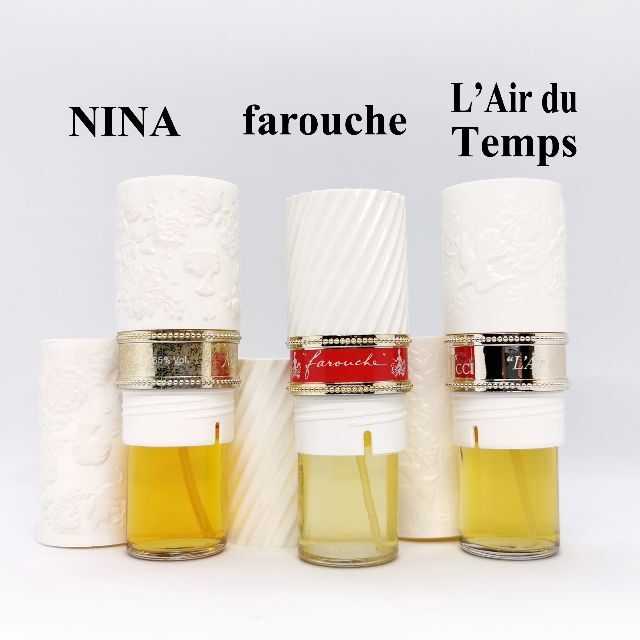 NINA RICCI - 香水3本セット 「ニナ」(旧ver.) 「レールデュタン」 「ファルーシュ」の通販 by すべてがFragrance