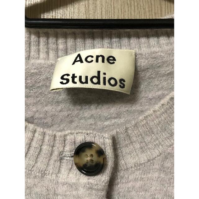 Acne Studios(アクネストゥディオズ)の【美品】ACNE STUDIOUS アクネストゥディオズ　ウール　カーディガン レディースのトップス(カーディガン)の商品写真