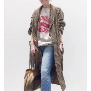 L'Appartement DEUXIEME CLASSE(チェック ・ ロングコート)の L'Appartement DEUXIEME CLASSE(チェック ・ ロングコート)の
