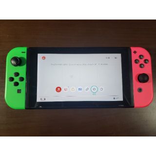 ニンテンドースイッチ(Nintendo Switch)のSwitch本体のみ(家庭用ゲーム機本体)