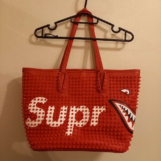 憧れの supreme×Christian Supreme - Louboutin トートバッグ トート
