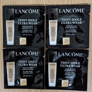 ランコム(LANCOME)のランコム タンイドル ウルトラ ウェア リキッド 1mL　４個(ファンデーション)