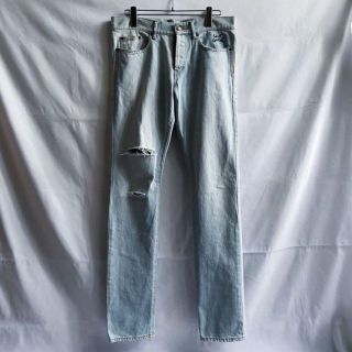 サンローラン(Saint Laurent)の【Saint Laurent】17SS ダメージ スキニー ジーンズ(デニム/ジーンズ)