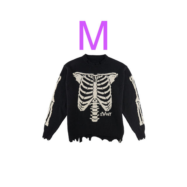 ☆M☆22AW☆BONE KNIT☆SAINT M××××× × VLONE☆