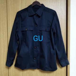 ジーユー(GU)のGU オーバーサイズシャツジャケット(その他)