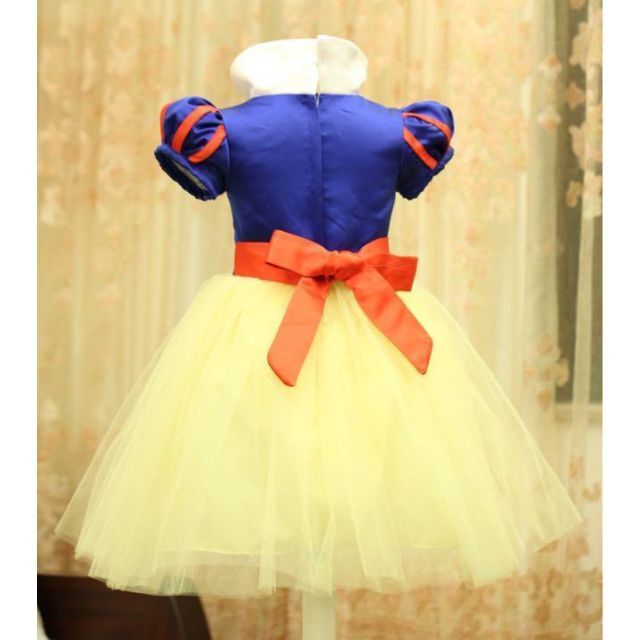 100 プリンセス コスチューム 白雪姫 ドレス 仮装 コスプレ キッズ/ベビー/マタニティのキッズ服女の子用(90cm~)(ドレス/フォーマル)の商品写真