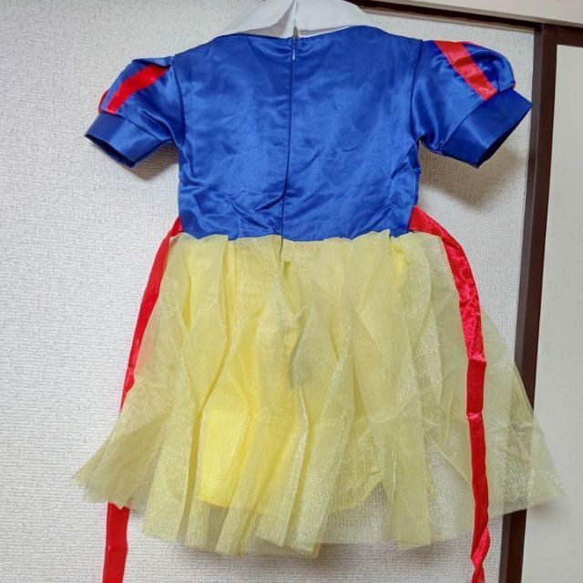 100 プリンセス コスチューム 白雪姫 ドレス 仮装 コスプレ キッズ/ベビー/マタニティのキッズ服女の子用(90cm~)(ドレス/フォーマル)の商品写真