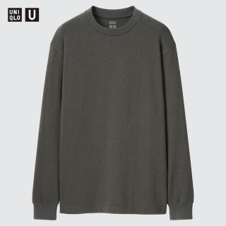 ユニクロ(UNIQLO)の新品！ ユニクロ U ヒートテック コットン クルーネック Tシャツ GU(Tシャツ/カットソー(七分/長袖))