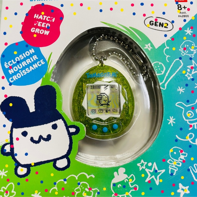 BANDAI(バンダイ)のたまごっち 海外限定版 Light Green Glitter グリーンラメ エンタメ/ホビーのおもちゃ/ぬいぐるみ(その他)の商品写真