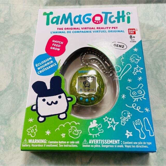 BANDAI(バンダイ)のたまごっち 海外限定版 Light Green Glitter グリーンラメ エンタメ/ホビーのおもちゃ/ぬいぐるみ(その他)の商品写真