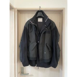 サカイ(sacai)の名作品 sacai   レイヤードブルゾン 20-02211m(ブルゾン)