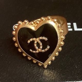 シャネル(CHANEL)のシャネル❤️希少！ヴィンテージ ハート リング(リング(指輪))