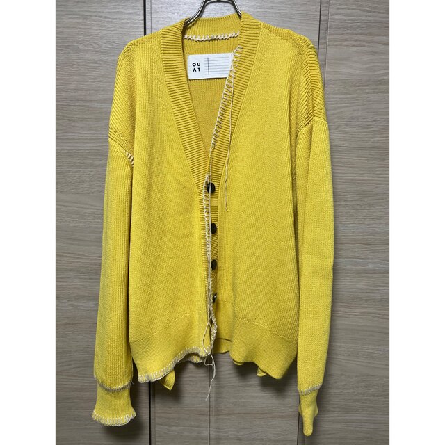 stein(シュタイン)のOUAT YELLOW OFFICE CARDIGAN カーディガン メンズのトップス(カーディガン)の商品写真