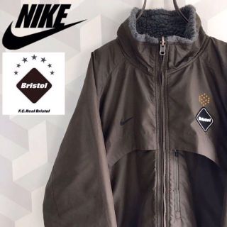 【ナイキ×FCRB】希少 リバーシブルナイロンボアジャケット茶nikesoph.