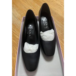 ダイアナ(DIANA)の【新品・未着用・美品】DIANA ダイアナ　パンプス(黒)(ハイヒール/パンプス)